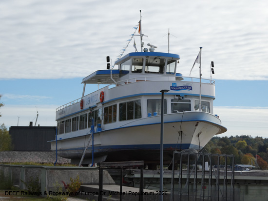 Starnberger See Schifffahrt Bayern Tutzing Possenhofen Berg Seeshaupt Bernried Roseninsel