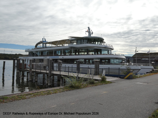 Starnberger See Schifffahrt Bayern Tutzing Possenhofen Berg Seeshaupt Bernried Roseninsel