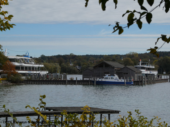 Starnberger See Schifffahrt Bayern Tutzing Possenhofen Berg Seeshaupt Bernried Roseninsel