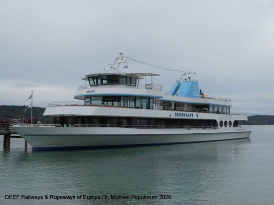 Starnberger See Schifffahrt Bayern Tutzing Possenhofen Berg Seeshaupt Bernried Roseninsel